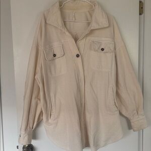 FREE PEOPLE champagne Ruby Jacket